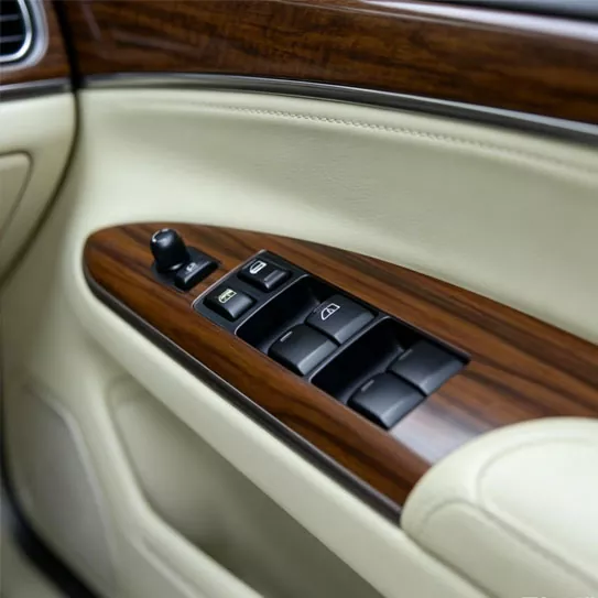 Plastová tlačítka pro obložení interiéru automobilů odolná proti opotřebení